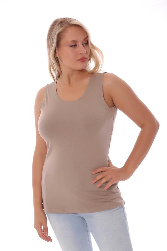 Женская стильная футболка большого размера, базовая блузка из норки с широкими бретелями