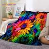Мягкие одеяла Dream Sun Flowers Nordic Daisy, сохраняющие тепло, удобные одеяла для пикника, кровати, дивана, дома, спальни, подарок