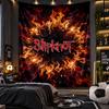 Настенный гобелен с принтом Slipknot, тканевое панно для гостиной, спальни, домашнего декора