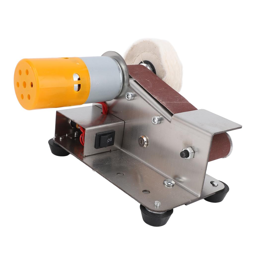 15 градусов Мини Ленточная Шлифовальная Машина 7 Скоростей Электрический Шпиндельный Шлифовальный Станок Ленточная Шлифовальная Машина Для Резки