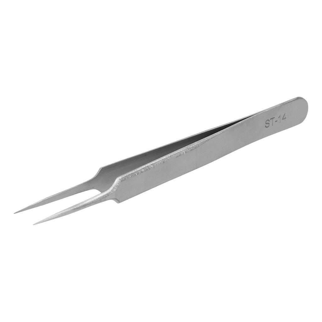 Eyelash Grafting Tweezers Straight Curved Arc Shape Beauty Tools for Eyelash ExtensionST‑14‑Needle