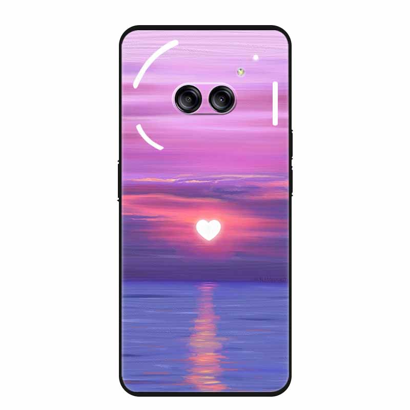 Чехол для Nothing Phone 2A Роскошный Мягкий Силиконовый Задний Чехол из ТПУ Чехлы для Телефона для Nothing Phone2A 5G A142 Ударопрочный Милый Любовь Capa