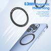 5PCS Magnetic Metal Ring for iPhone 16 15 14 13 12 Pro Max Plus for MagSafe Magnet for Samsung Xiaomi Wireless Charging Plate
