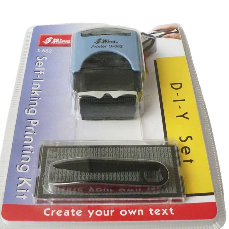 Тайвань Xinli S-882 Алфавит и Цифры DIY Подвижный Тип Слот для Карточек Линогравюрная Печать Штамп