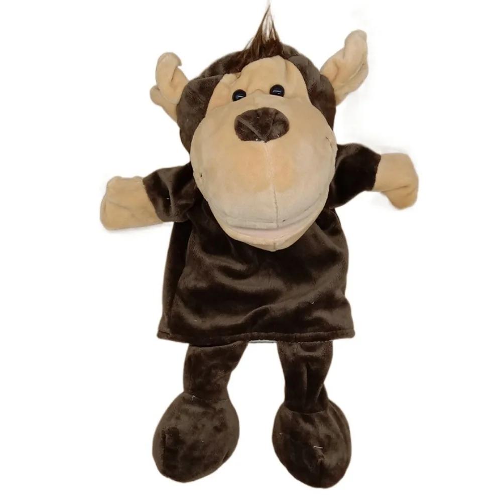 Jungle Animals Animal Hand Puppet Appease Toys Early Education Plush Hand Doll Lion Elephant Pig Stuffed Animals