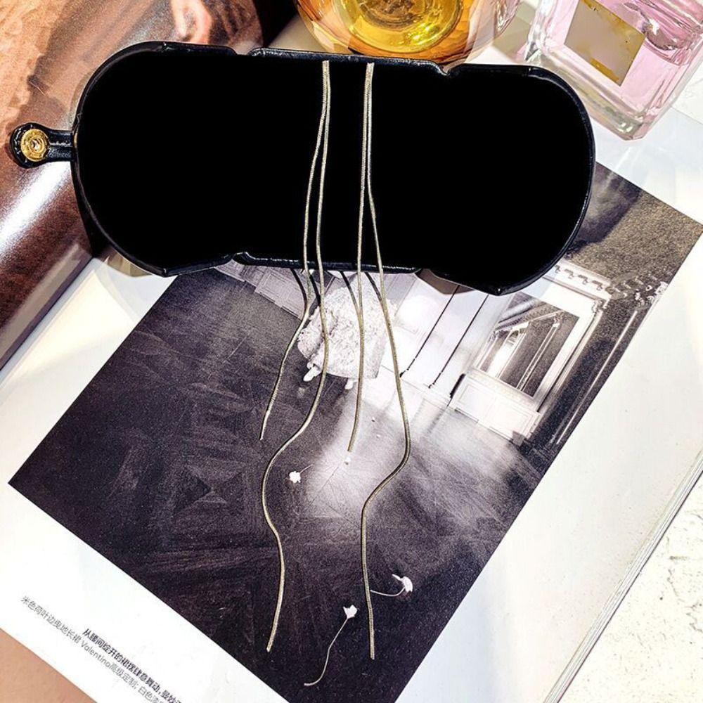 Wave Shaped Chain Earring Metal Accessories Fashion Long Tassel Earrings  Women