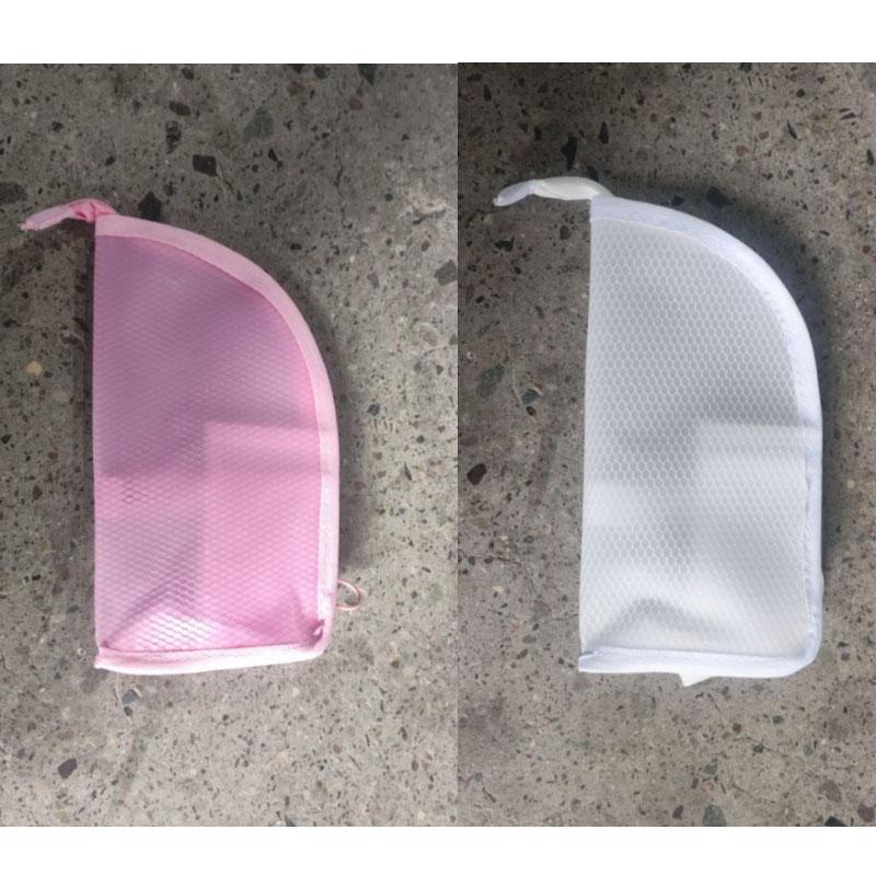 Women mesh Cosmetic Bag Travel Storage Makeup Bag Organizer Female Make Up Pouch Portable Small Large Toiletry Beauty Case
