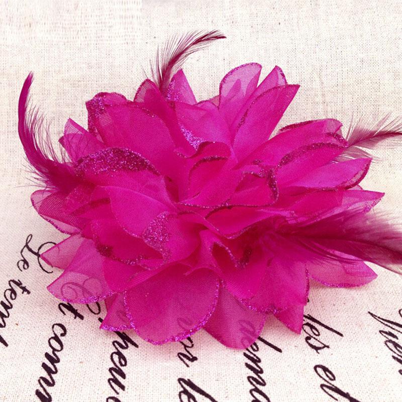 Женская пляжная орхидея свадебный цветок заколка для волос брошь заколка головной убор булавка