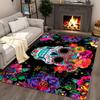 Halloween Carpet Entryway Entrance, Wear-Resistant, Bathroom, Living Room, Bedroom, Thickened Floor Mat, Home Decoration