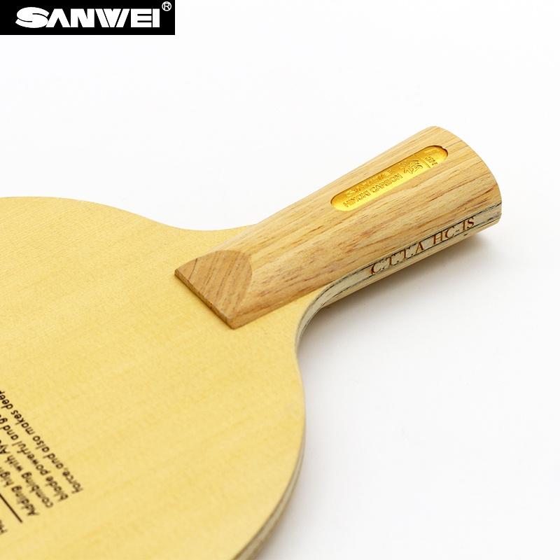 Original SANWEI HC1S Hinoki ALC Carbon Table Tennis Blade/ Ping Pong Blade/ Table Tennis Bat Paddle