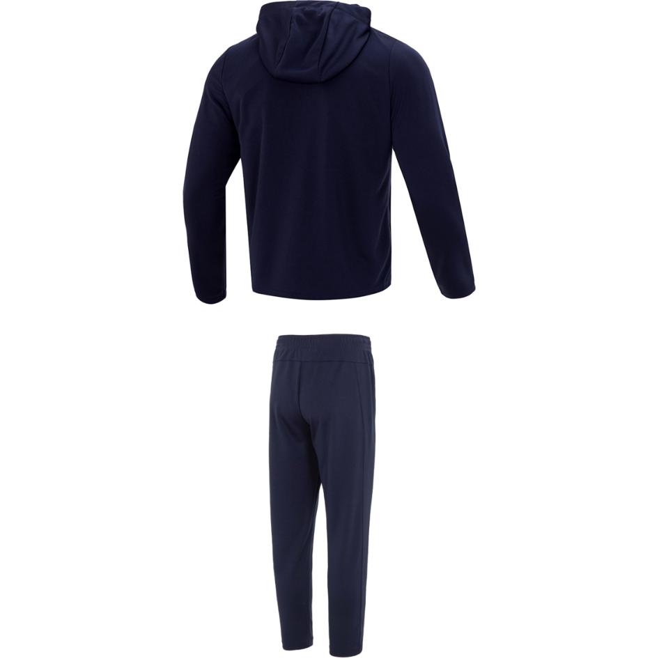 Under Armour Беговая куртка с капюшоном для фитнеса на открытом воздухе, прямые длинные брюки, повседневный спортивный костюм, унисекс, спортивная одежда 23600303-409+23600703-409