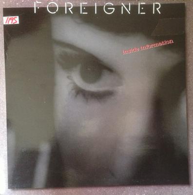 LP Пластинка FOREIGNER - Inside Information 7818081 ATLANTIC 1987 США Рок Б/У