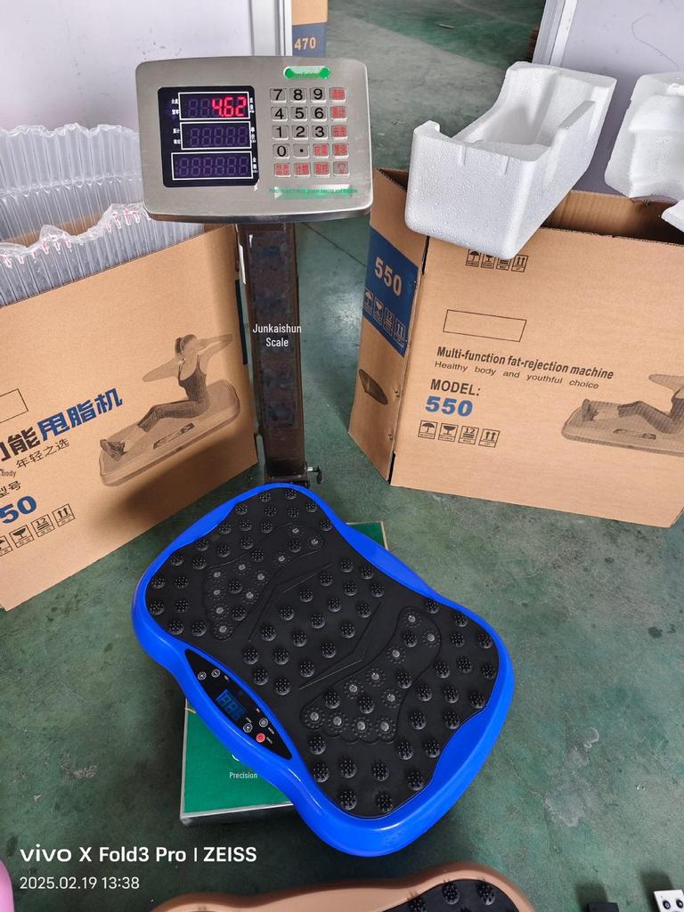 Вибрационный тренажер JXG: Ленивая формирователь тела, вибрационная платформа для укрепления мышц и похудения.