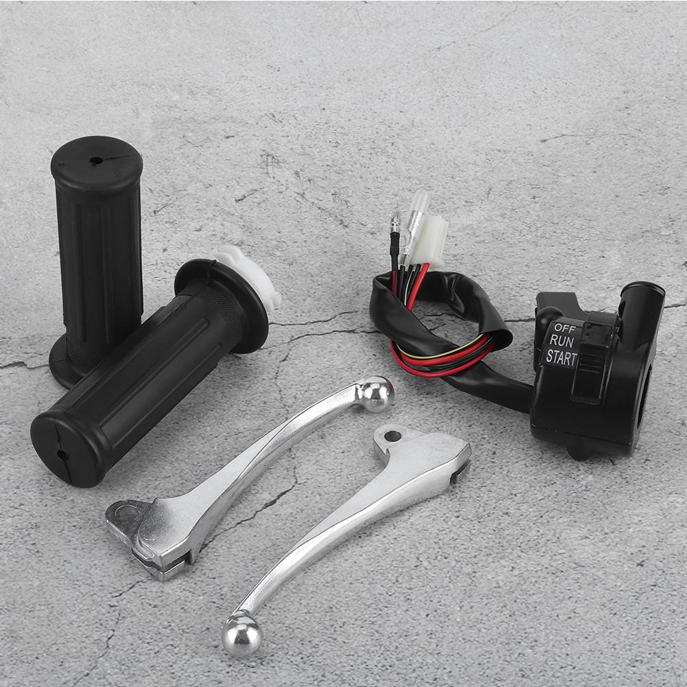 Комплект переключателей дроссельной заслонки мотоцикла, тормозных рычагов, подходит для YAMAHA PW50 PY50 PEEWEE 50 DIRT BIKE