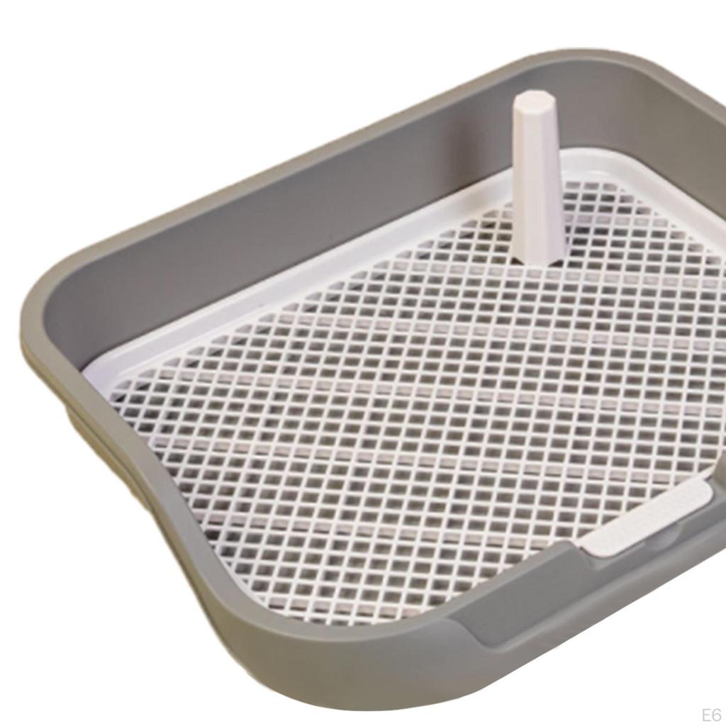 Туалет-горшок для собак, туалет для дрессировки домашних животных, многоразовый со съемным туалетным лотком для щенков