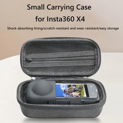 1/2 шт. Портативная сумка для переноски аксессуаров Insta360 X4, ударопрочный дорожный защитный чехол с ремешком, сумка для хранения корпуса камеры