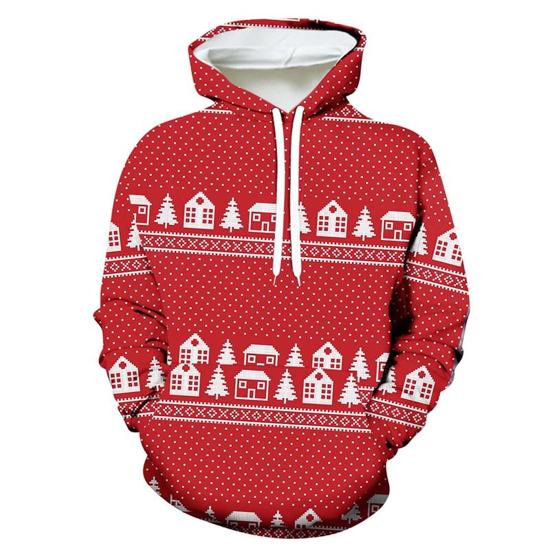 Рождественская елка, 3D-печать, толстовки с капюшоном, мужская и детская одежда, мода, Санта-Клаус, графические толстовки, рождественские подарки, пуловеры, топы Y2k