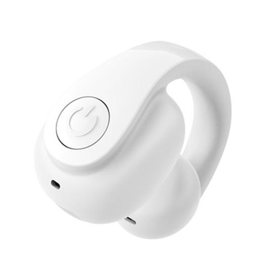 1 шт. Bluetooth-совместимые беспроводные наушники IPX5 Водонепроницаемые стереозвуковые шумоподавляющие спортивные наушники-клипсы для ушей