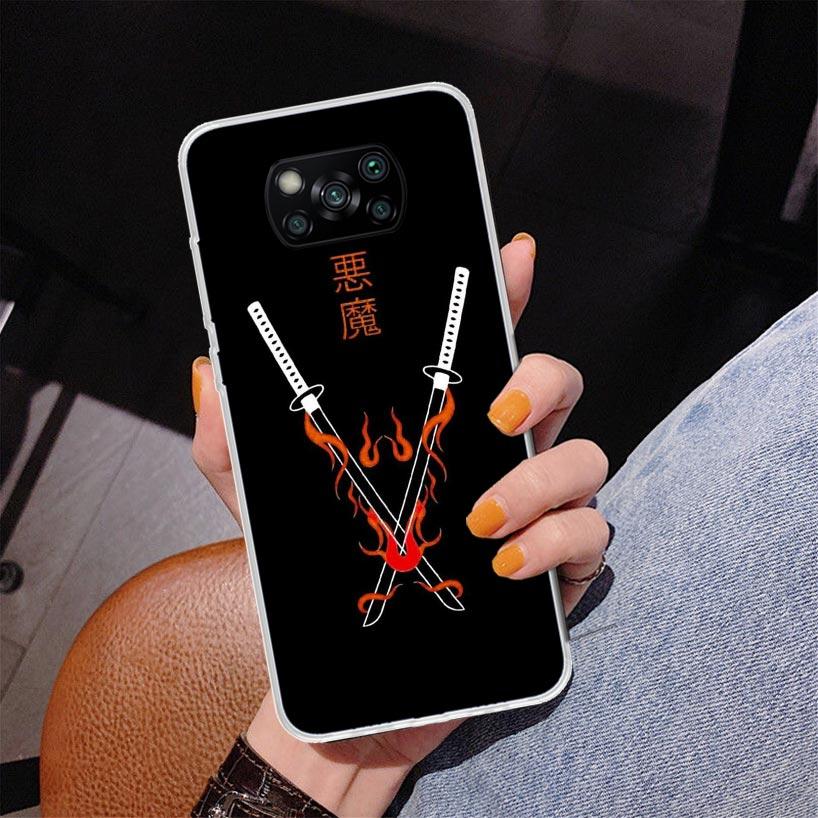 Japanese Aesthetic Text Letter Phone Case For Xiaomi Poco X7 X6 X5 Pro F7 Ultra Redmi 15C 15 13C 13 12C 12 10 10A 10C 9 9A 9C 9T