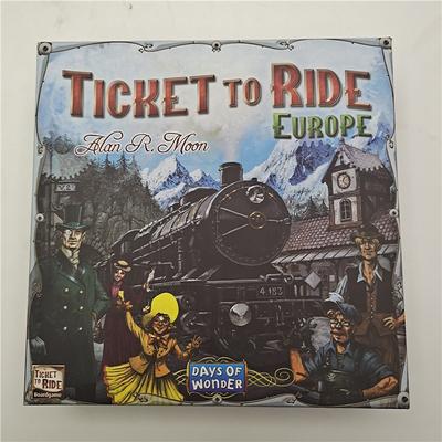 Английская версия European Ticket Tour Карточная игра European Ticket Tour Настольная игра Europe Game
