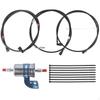 3 Pieces Fuel and Vent Lines Set Fl Fg0268 Nfr0006 for Buick Rendezvous