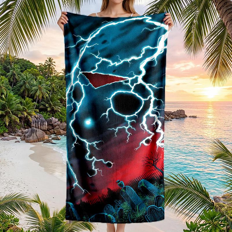 Large Beach Towel Quick Dry Absorbent Towel For Beach IndoorFriday the 13th Jason Voorhees