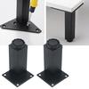 Heavy Duty Anti-Rust Cabinet Feet Aluminum Alloy Adjustable Height Square Furniture Leg Wardrobe