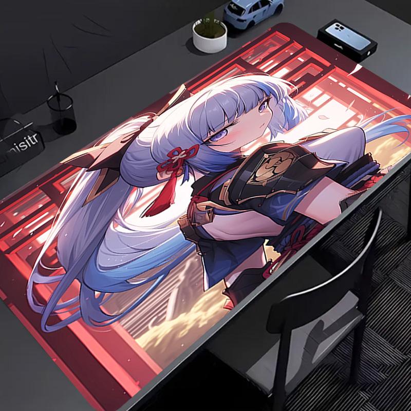 Genshin Impact characters4 Mouse Pad - Non-Slip Rubber Base, Smooth Surface for Work,Gaming,Office,And Home Use, Desk Mouse Pad