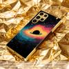 Защитная крышка Universe Высококачественный Электроокрашенный Стеклянный Чехол для Телефона для Samsung Galaxy S26 S25 S24 S23 S22 S21 FE, Ultra, Plus