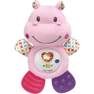 VTECH BABY - Погремушка Croc'Hippo - Розовый текстурированный плюш