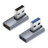 Угловой USB 3.0 Male to Female удлинитель, 90 градусов, вверх/вниз, для ПК