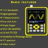 Handheld Mini Digital Oscilloscope with 2.4 Inches Color Screen 120M Bandwidth 500M Sampling Rate