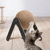 Cat Scratcher Ball Entertaining Protect Furniture Grinding Claw Interactive Wood Pet Toy