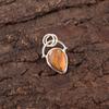 Orange Copper Turquoise Stone 925 Sterling Silver Friendship Day Pendant Jewelry PP-56-44