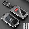 svagd6 Compatible with Toyota Alphard Key Cover for Noah, Sienna, Sienta, Superb, Voxy, Tundra, Sequoia, and Truck Car Bag Buckle Shell