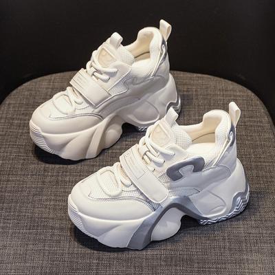 Платформенные кроссовки «папины кроссовки» женские 2025 осень новинка интернет-знаменитость платформа увеличение высоты повседневная мода универсальные популярные женские туфли