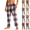 Men's Home Soft Pajama Pants Drawstring With Pockets Casual Sports Pants