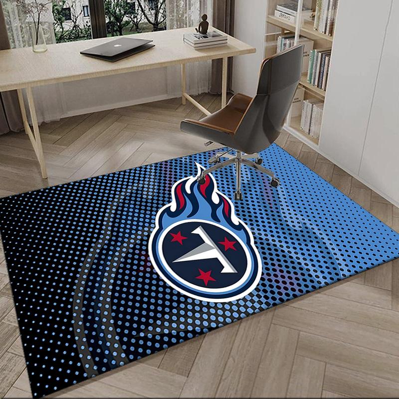 Titans Crest  Carpet, Kitchen Rugs, Yoga Mat, Non-Slip Mats, Rug for Bathroom, Living Room bedroom, Camping Rugs Christmas Gift