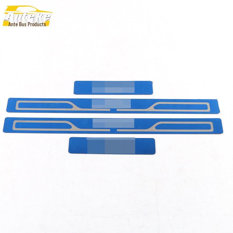 Venucia T90 Sill Trim Stainless Steel Welcome Pedal Stickers
