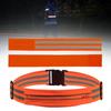 Adjustable Running Belt with Reflective Strap for Outdoor Activities