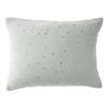Golden Polka Dot Decorative Pillowcase "Gaïa Chic" 60 X 60 Cm &; 50 X 70 Cm "Cotton Gauze" - Gaïa Chic Eucalyptus - 50 X 70 Cm