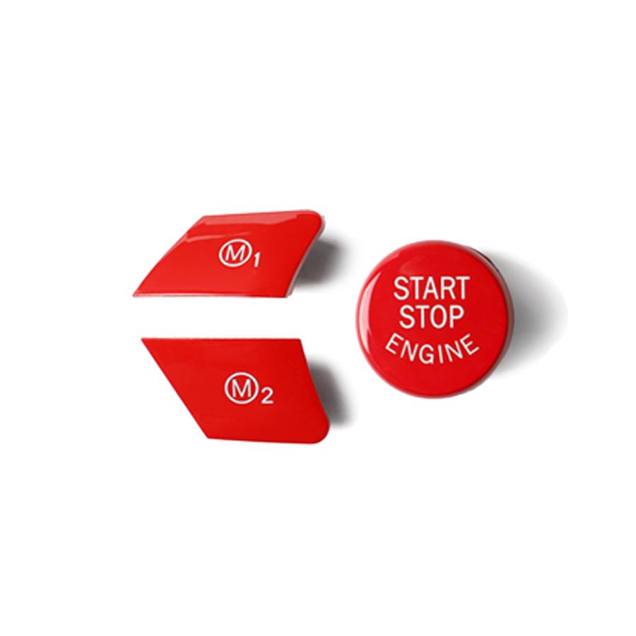Auto Steering Wheel M1M2 Alphabet Mode START STOP Engine Button Fit For BMW F20 F21 F22 F23 F30 F31 F32 F33 F10 F11 F07 F15 F16