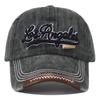 Snapback Adjustable Style Street Urban Hop Hip Washed Vintage Cap Baseball Cotton Stitching Stitched Embroidered Alphabet Summer Spring Designer New