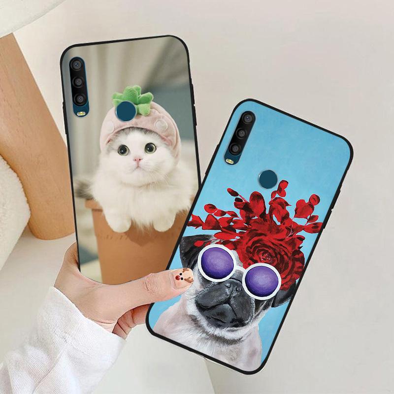 Чехол для Alcatel 1SE 2020 Мягкий силиконовый задний чехол Чехол-обложка для 1 SE 2020 Для Alcatel 1SE 5030D 5030F Ударопрочный задний чехол для телефона
