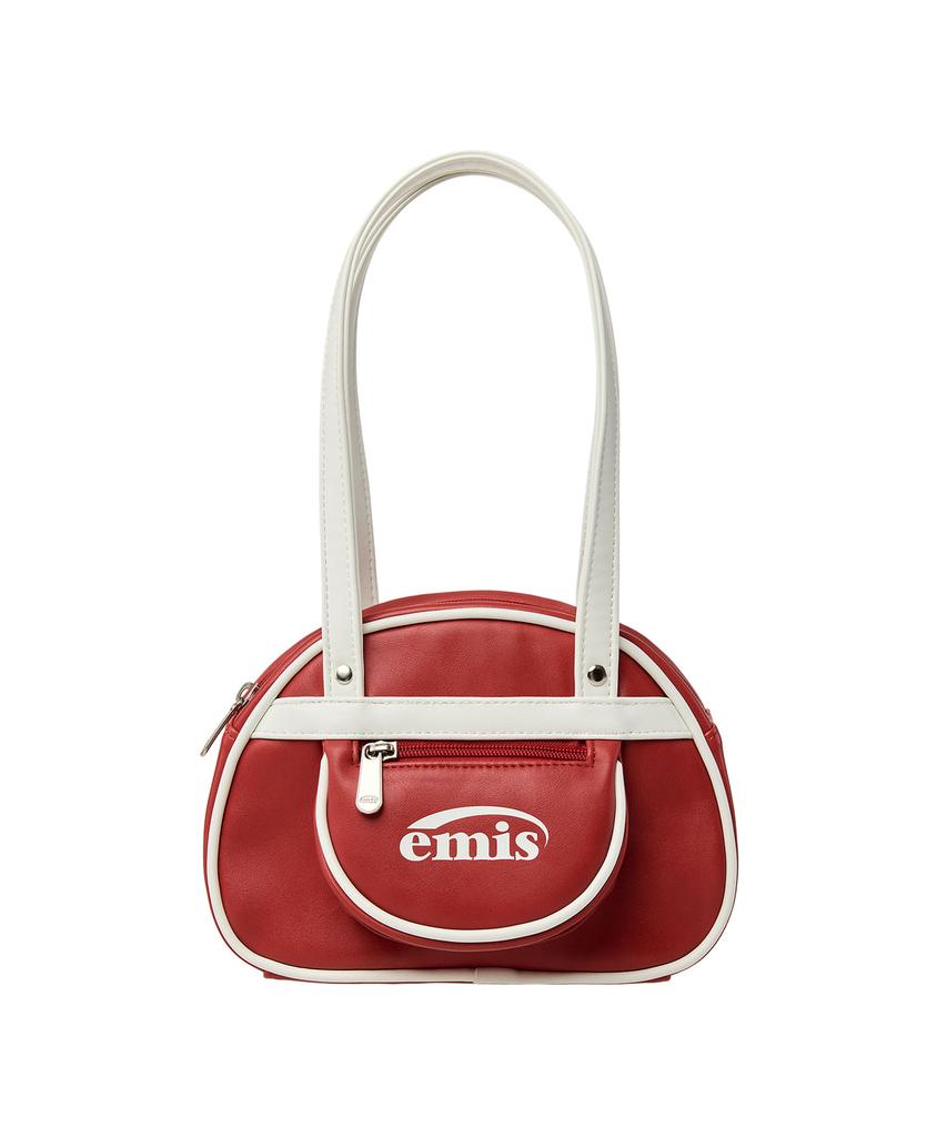Emis Винтажная Мини-сумка для боулинга - Красная
