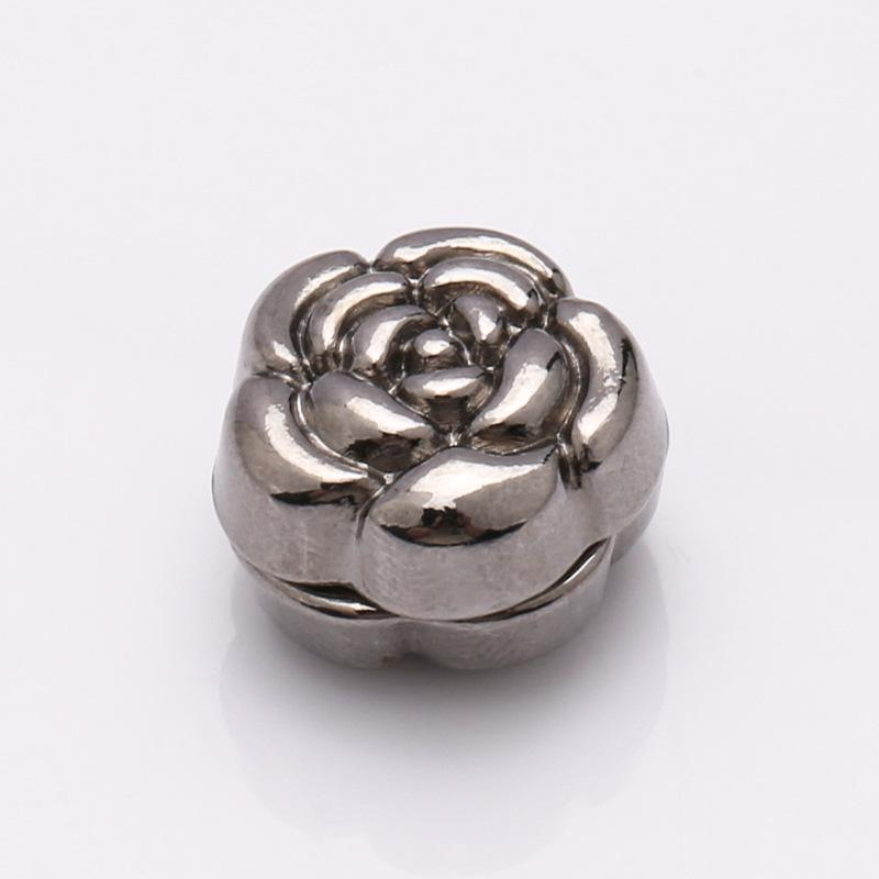 Компактные съемные металлические магнитные зажимы для рубашек, воротников и шарфов смешанных цветов