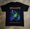 Редкая футболка Megadeth Rust in Peace, Унисекс Черная футболка, Размер S-5XL Унисекс Футболка