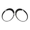2pcs Gloss Black Headlight Surround Cover Trims Molding for MINI Cooper Clubman F54 S JCW 2015 2016 2017 2018 2019 2020-2025