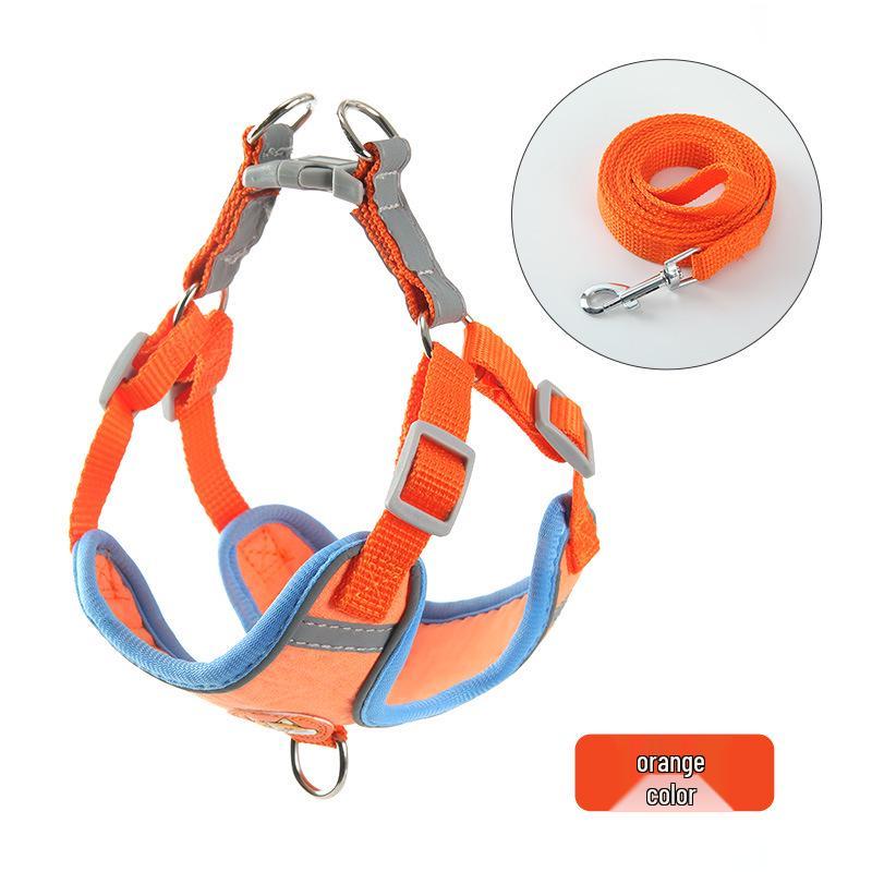 Reflective Anti-Escape Harness and Leash for Small To Medium Dogs & Cats