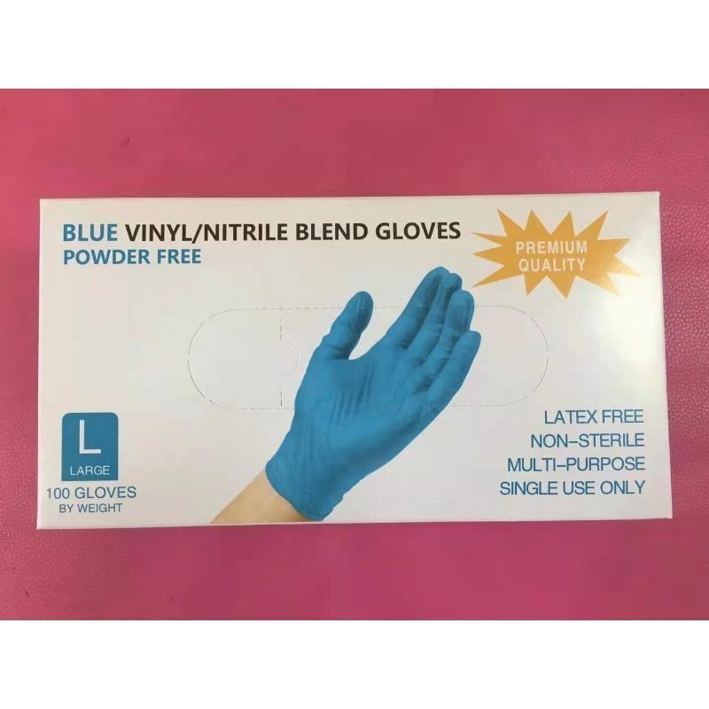 100/50/20 шт. светло-розовые одноразовые нитриловые перчатки водонепроницаемые антистатические прочные светло-розовые перчатки для кухонных инструментов для приготовления пищи